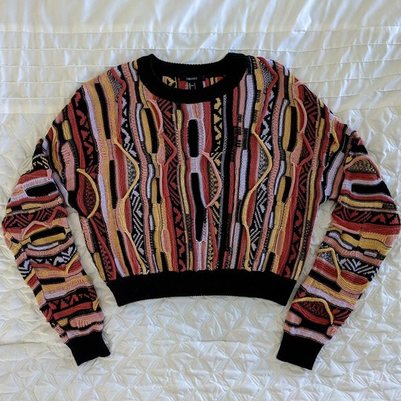 Forever 21 Sweaters - Retro Cropped Sweater